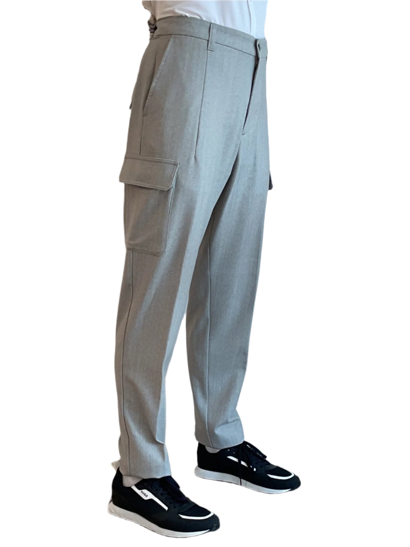 ELEVENTY Pence cargo Pant Lt. Grey