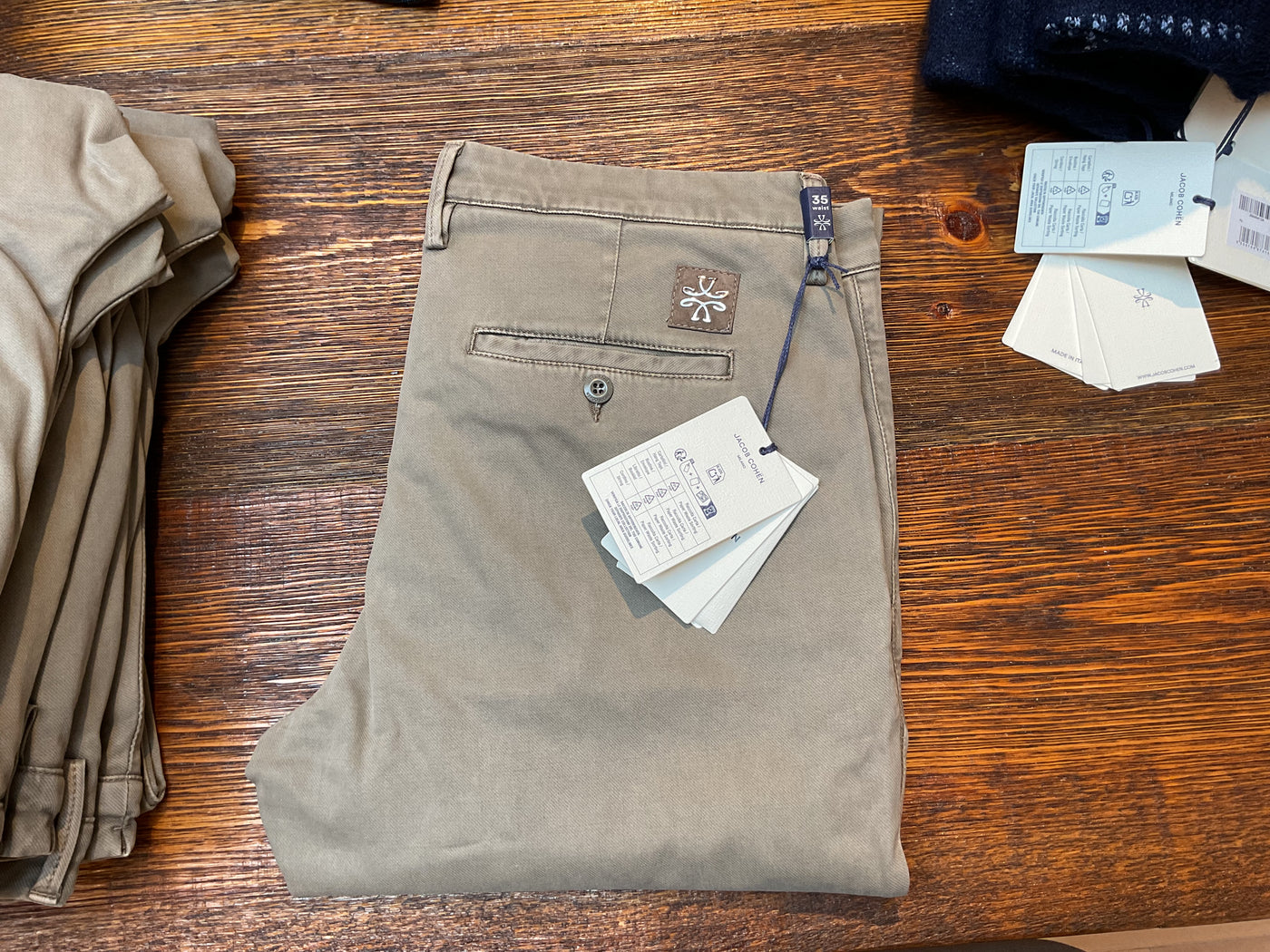 JACOB COHËN Bobby Levantine Pant | ELEPHANT GREY