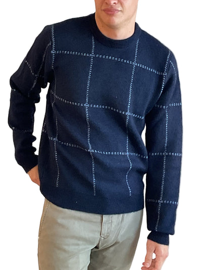JACOB COHEN Window Blue Knit