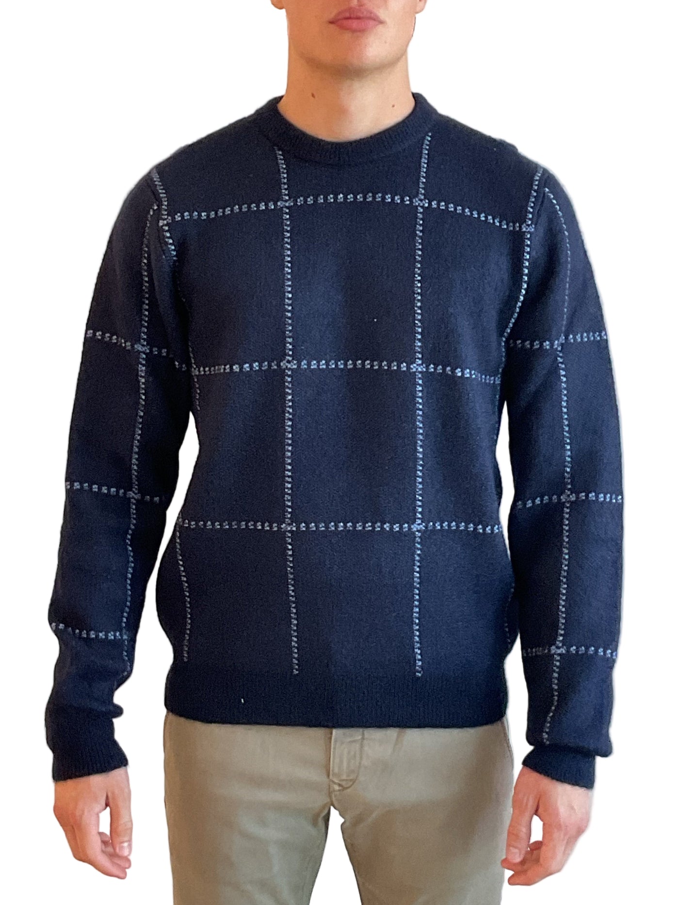 JACOB COHEN Window Blue Knit
