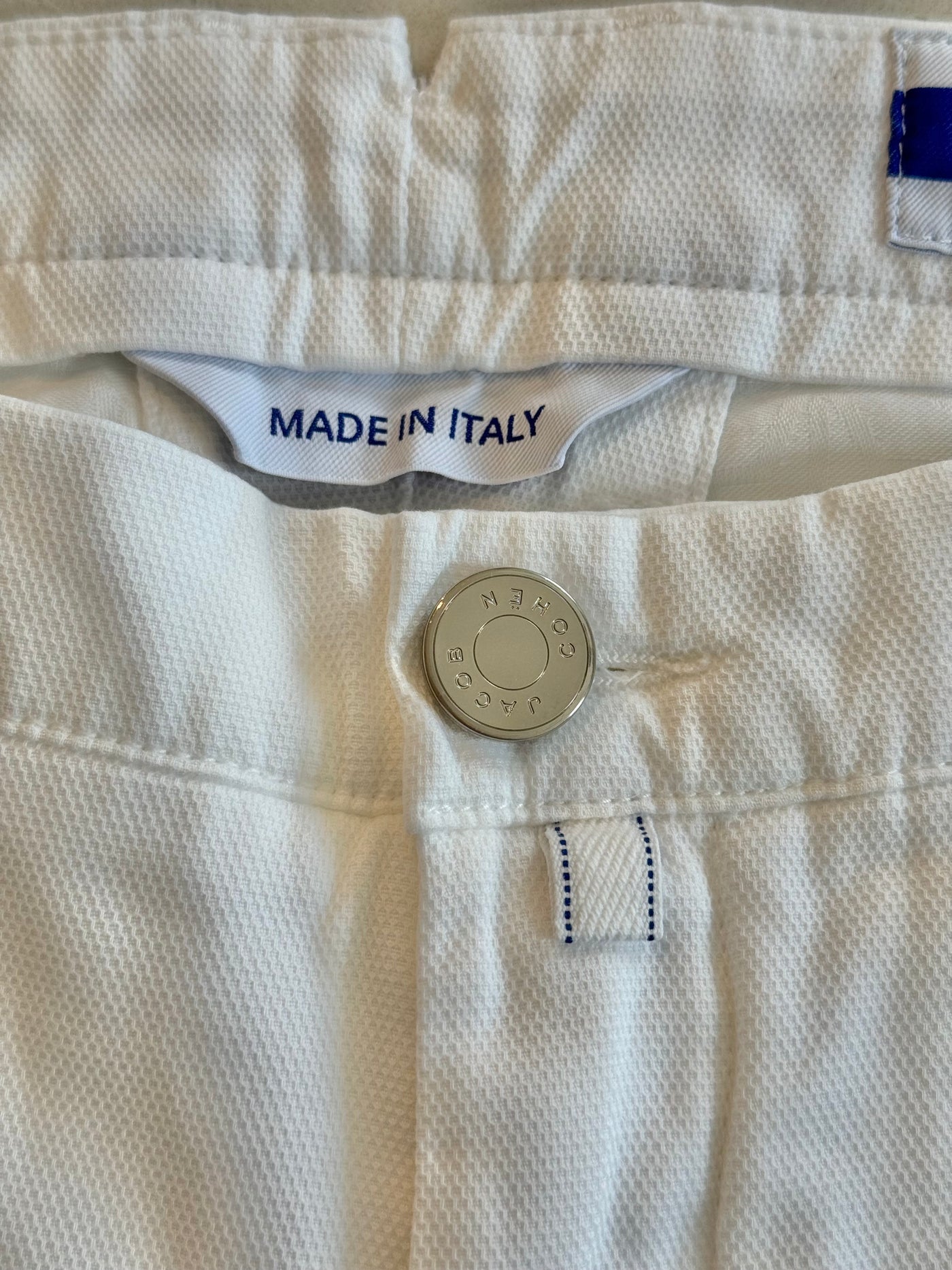 JACOB COHEN Bobby Pant White