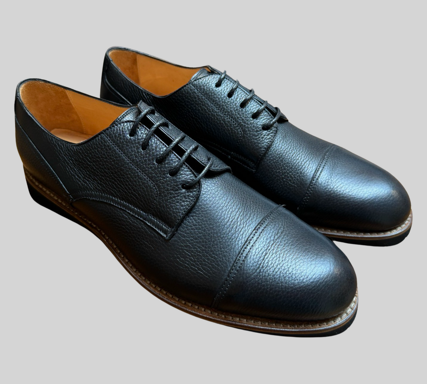 ELEVENTY Calf Leather Shoes | BLACK