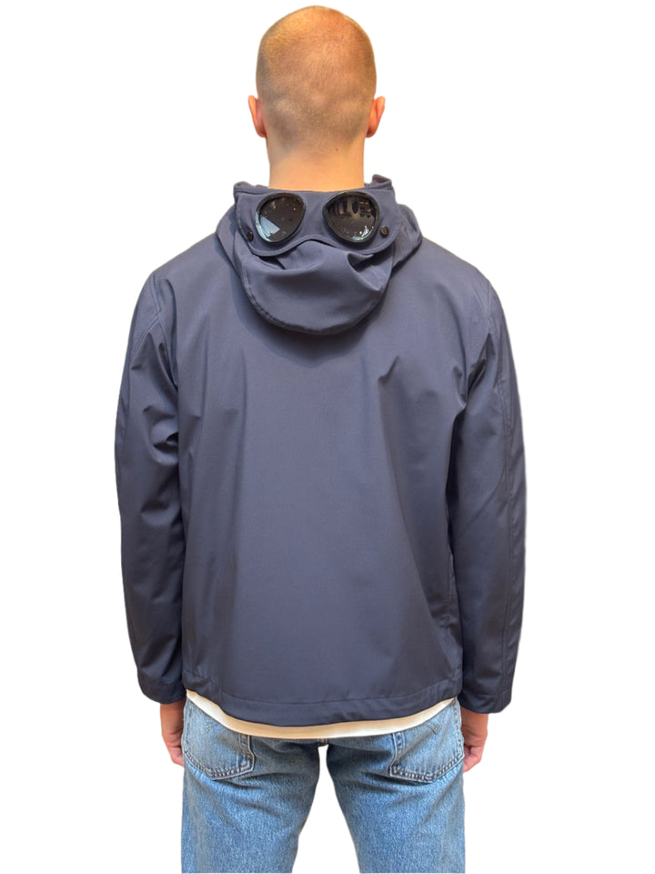C.P. COMPANY Goggle Midweight Navy Jacket – Burrows Too