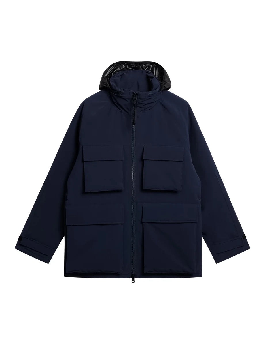 J. LINDEBERG Archie Tech Jacket Blue – Burrows Too
