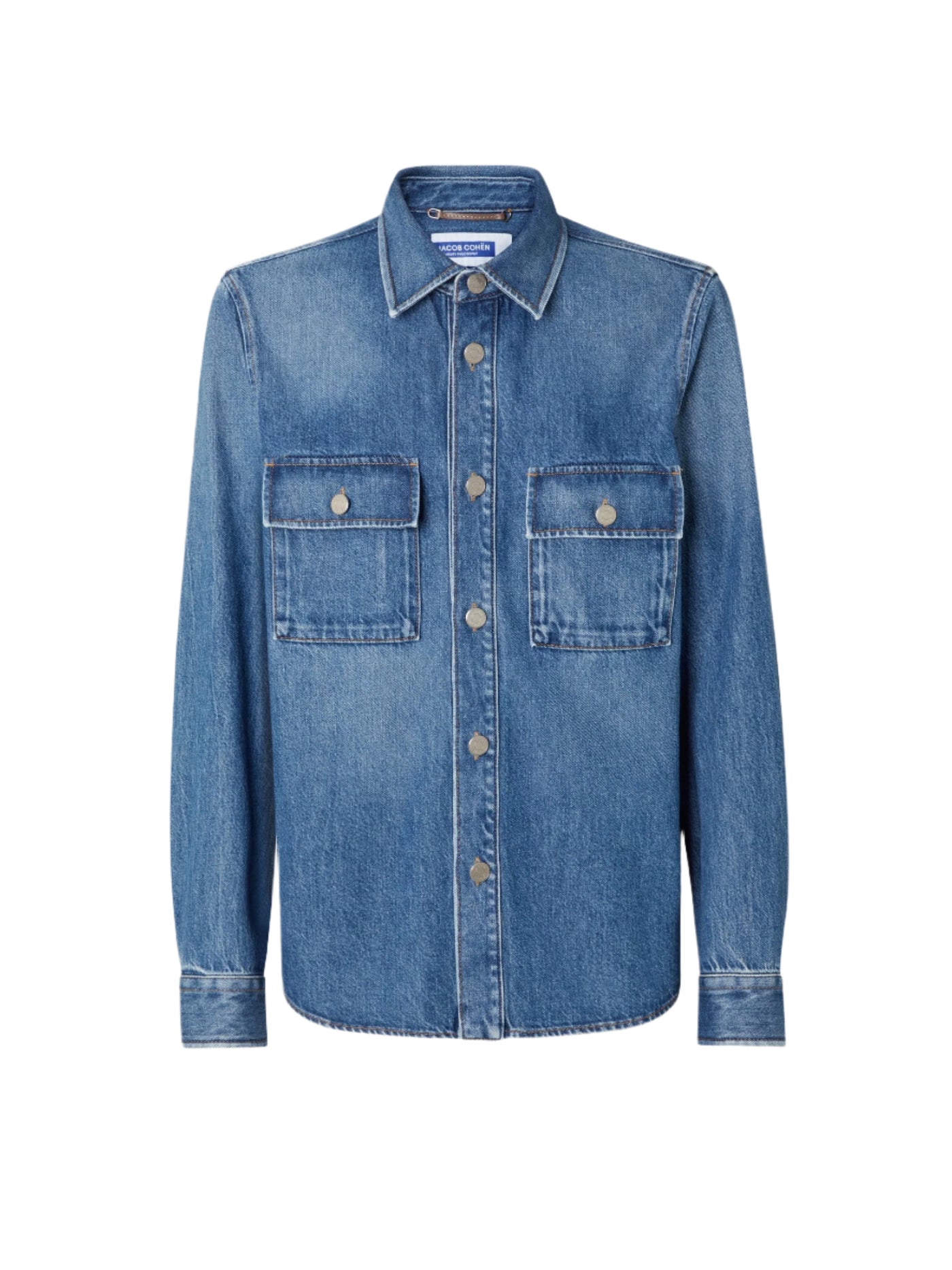 JACOB COHEN Denim Overshirt Blue
