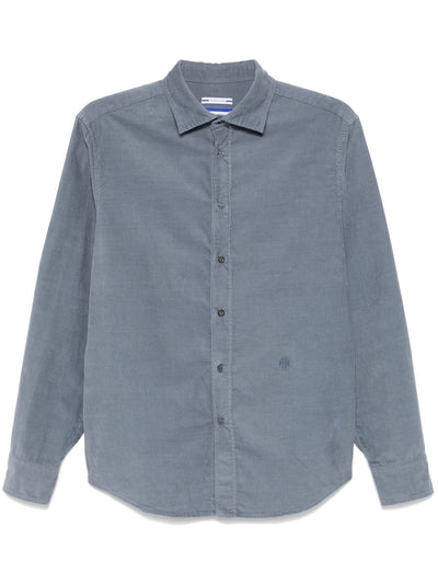 JACOB COHEN Texas Cord Shirt Blue