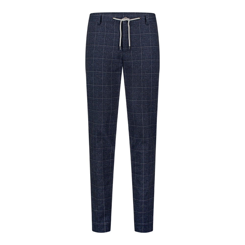 BLUE INDUSTRY Jake Pant Navy Check