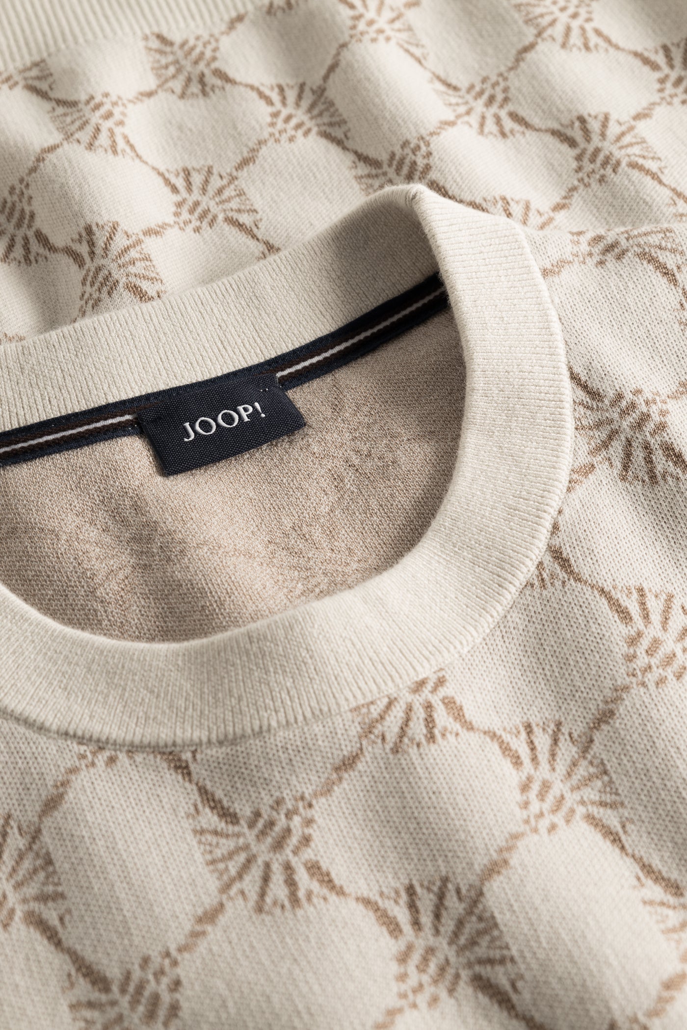 JOOP Ravon Logo Knit Beige