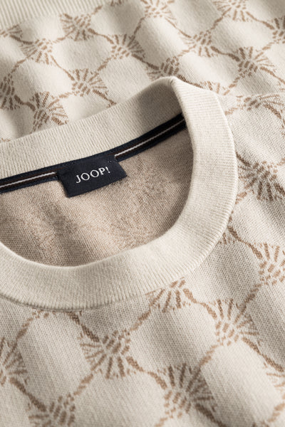 JOOP Ravon Logo Knit Beige