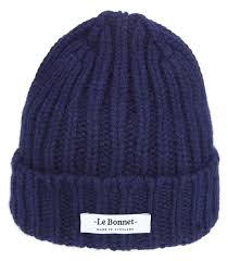 LE BONNET Logo Beanie | Midnight