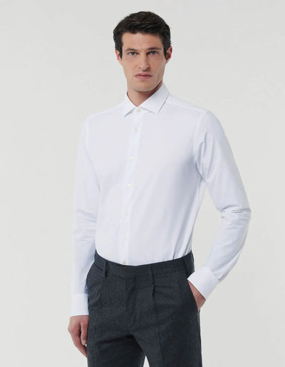 XACUS Twill Shirt small cutaway