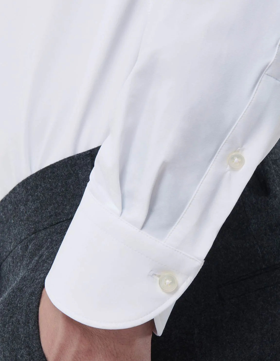 XACUS Twill Shirt small cutaway