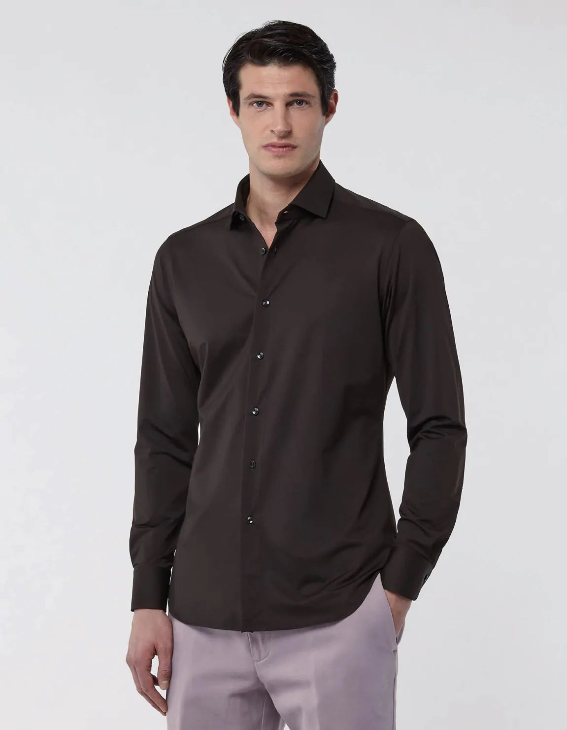 XACUS Twill Shirt small cutaway