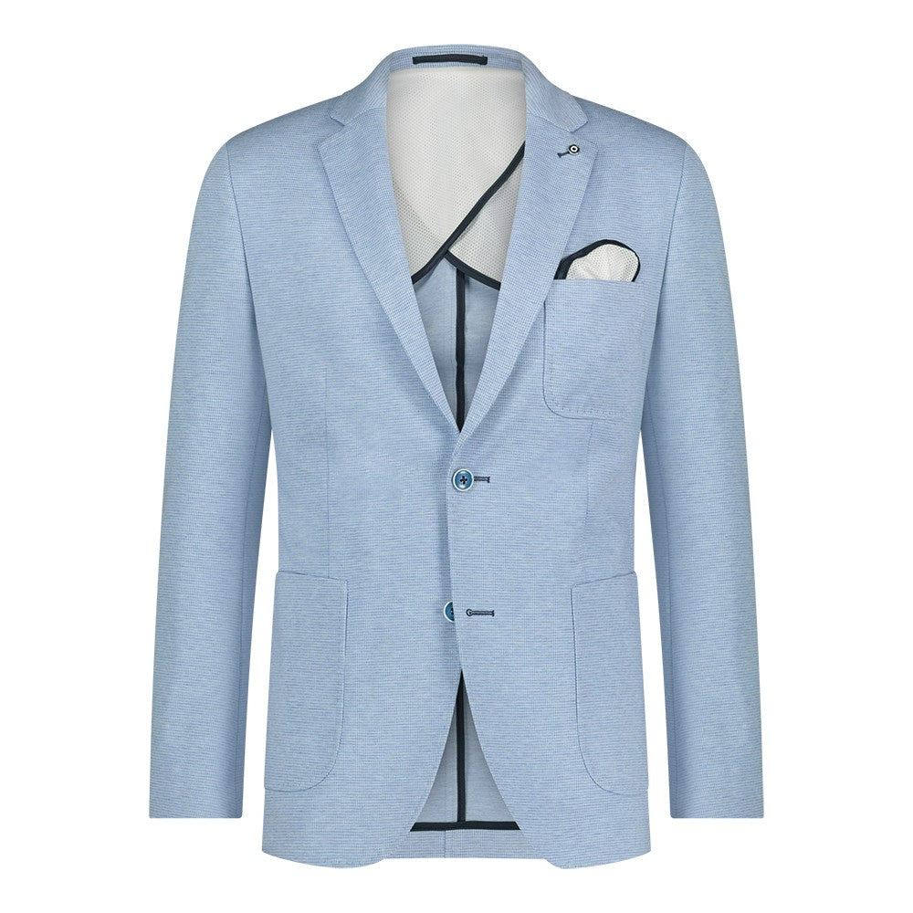 BLUE INDUSTRY Houndstooth Blazer | BLUE