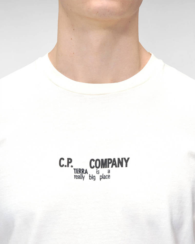 C.P. COMPANY Terra T-shirt Off White