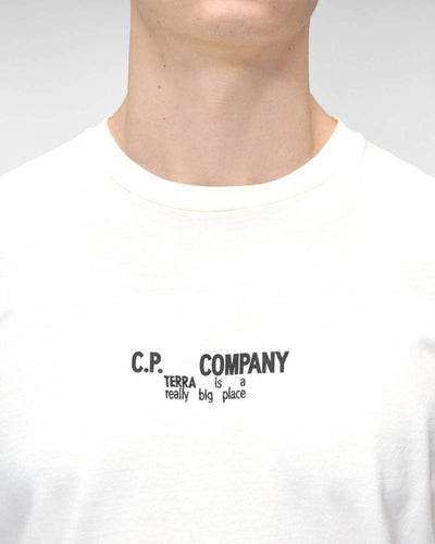 C.P. COMPANY Terra T-shirt Off White