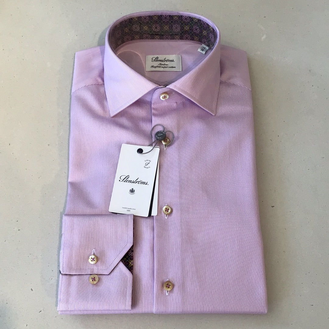 STENSTROMS Pink Stripe Shirt