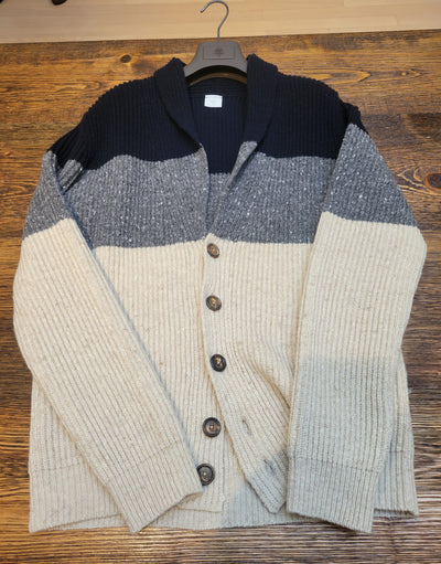 ELEVENTY multi stripe Cardigan
