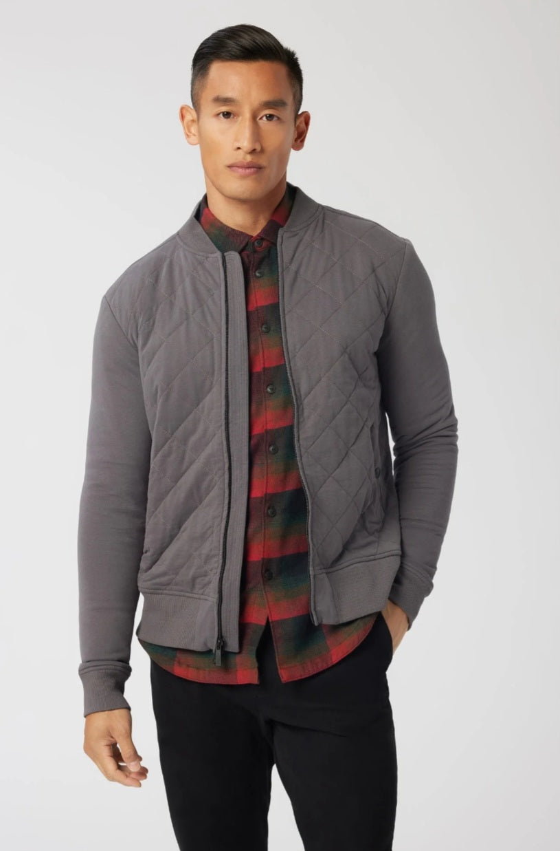GOOD MAN BRAND Quilted Mayfair Bomber