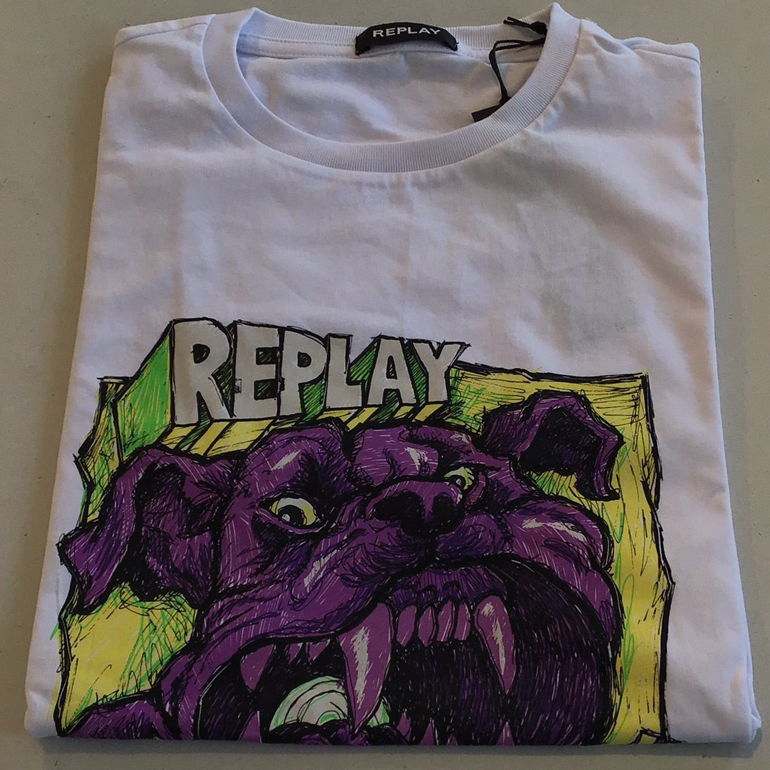REPLAY  Beware dog t shirt
